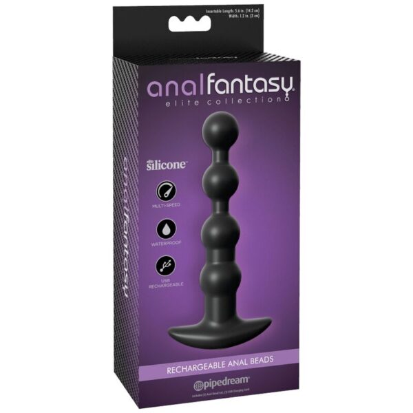 Anal Fantasy Elite Collection — Anal Beads, Rechargeable — view 3