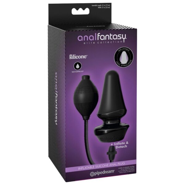 Anal Fantasy Elite Collection — Inflatable Butt Plug, 13 cm — view 2