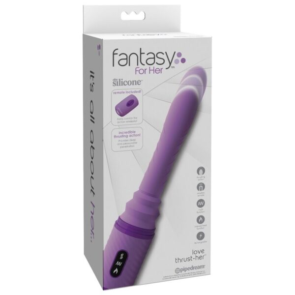 Fantasy for Her Thrust-Her — Thrusting Vibrator, Heated — Hi-Tech Vibrators — view 13
