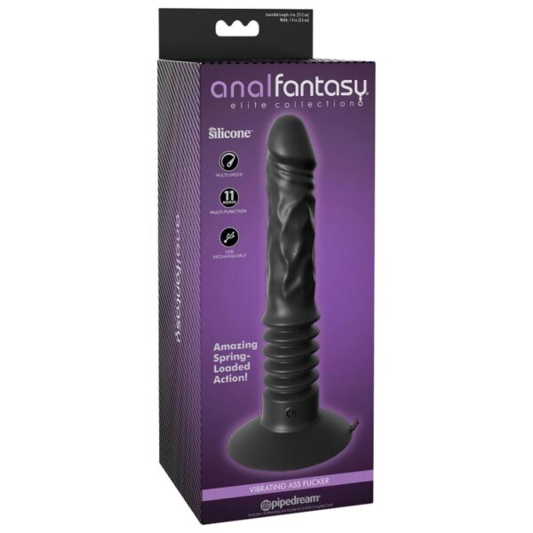 Anal Fantasy Elite Collection — Thrusting Vibrator, Suction Cup — view 5