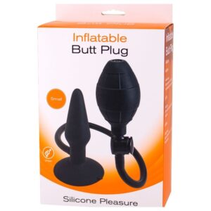 Seven Creations — Inflatable Butt Plug, Silicone, Size S — Anal — view 2