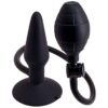 Seven Creations — Inflatable Butt Plug, Silicone, Size S — Anal