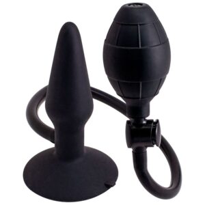 Seven Creations — Inflatable Butt Plug, Silicone, Size S — Anal