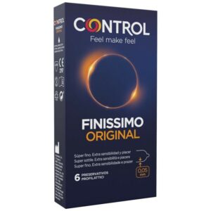 Control Finissimo Original — Ultra Thin Condoms, 6 Pack — Condom Multipacks
