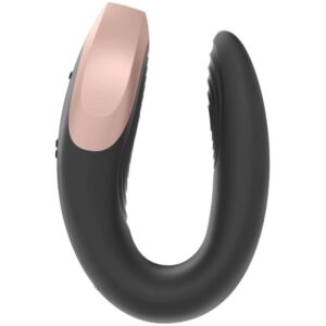 Satisfyer Double Love — Couples Vibrator, App-Controlled, Black — App-Controlled Sex Toys — view 3