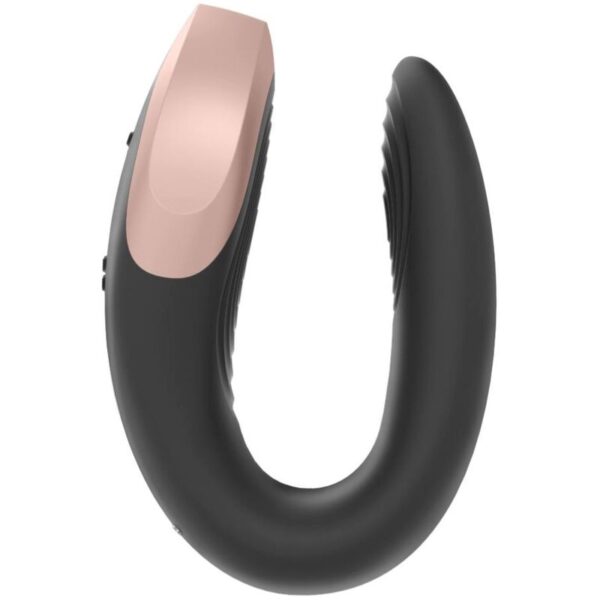 Satisfyer Double Love — Couples Vibrator, App-Controlled, Black — App-Controlled Sex Toys — view 3