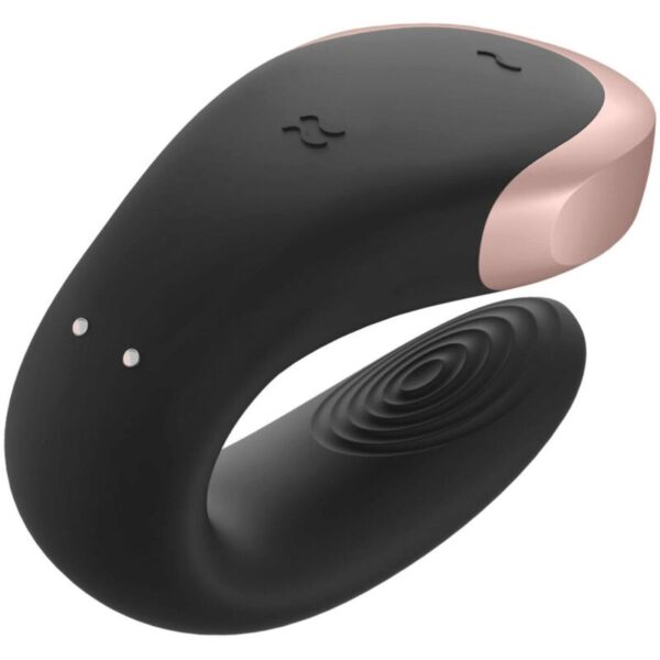 Satisfyer Double Love — Couples Vibrator, App-Controlled, Black — App-Controlled Sex Toys — view 4