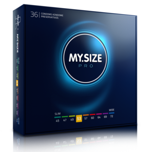 My Size Pro 53 — Condoms, 36 Pack — Bulk Condom Packs