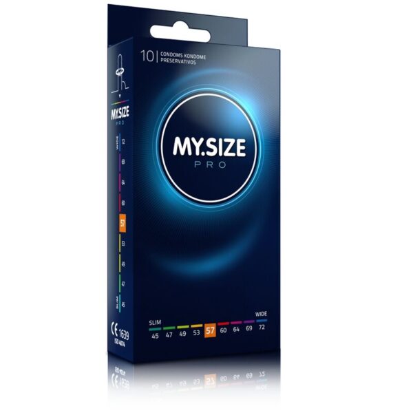 My Size Pro 57 — Condoms, 10 Pack — Classic Condoms