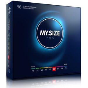 My Size Pro 60 — XL Condoms, 36 Pack — Bulk Condom Packs
