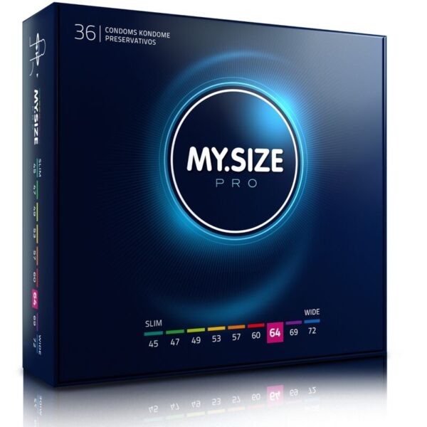 My Size Pro 64 — XL Condoms, 36 Pack — Bulk Condom Packs