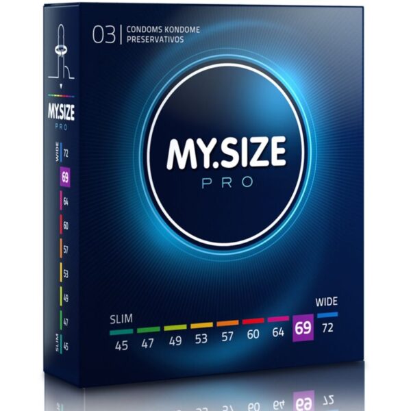 My Size Pro 69 — XL Condoms, 3 Pack — Condom 3 Packs