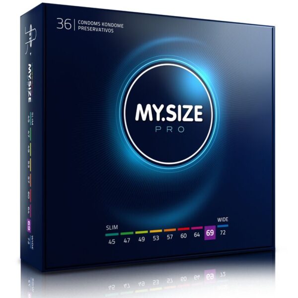 My Size Pro 69 — XL Condoms, 36 Pack — Bulk Condom Packs