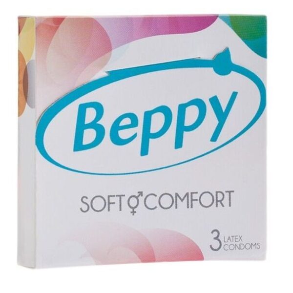 Beppy Soft and Comfort — Condoms, 3 Pack — Classic Condoms