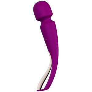 LELO Smart Medium 2 — Wand Massager, Silicone, Purple — Clitoral Stimulators — view 3