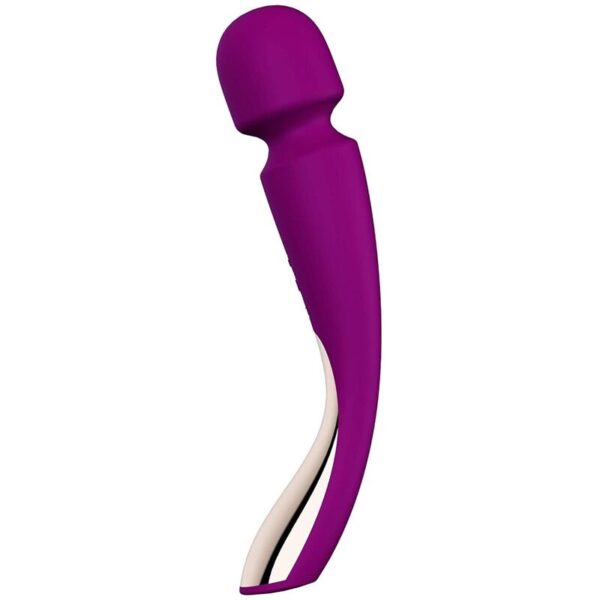 LELO Smart Medium 2 — Wand Massager, Silicone, Purple — Clitoral Stimulators — view 3