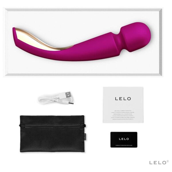 LELO Smart Medium 2 — Wand Massager, Silicone, Purple — Clitoral Stimulators — view 5