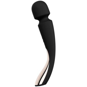 LELO Smart Medium 2 — Wand Massager, Silicone, Black — Clitoral Stimulators — view 2