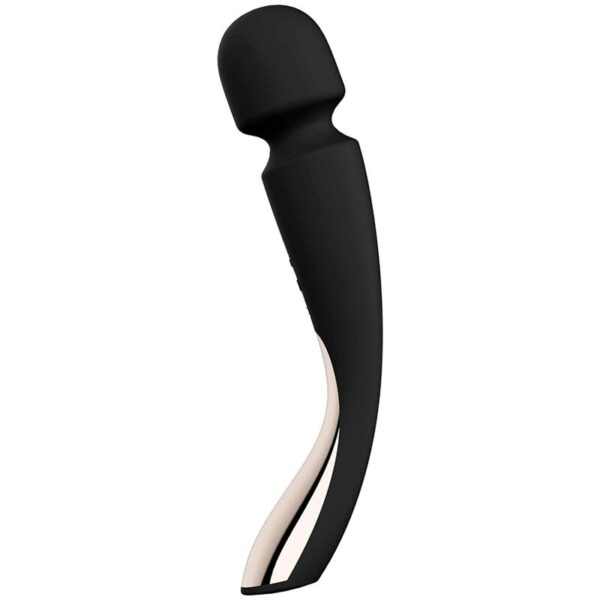 LELO Smart Medium 2 — Wand Massager, Silicone, Black — Clitoral Stimulators — view 2