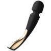 LELO Smart Medium 2 — Wand Massager, Silicone, Black — Clitoral Stimulators