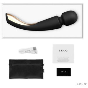 LELO Smart Medium 2 — Wand Massager, Silicone, Black — Clitoral Stimulators — view 3
