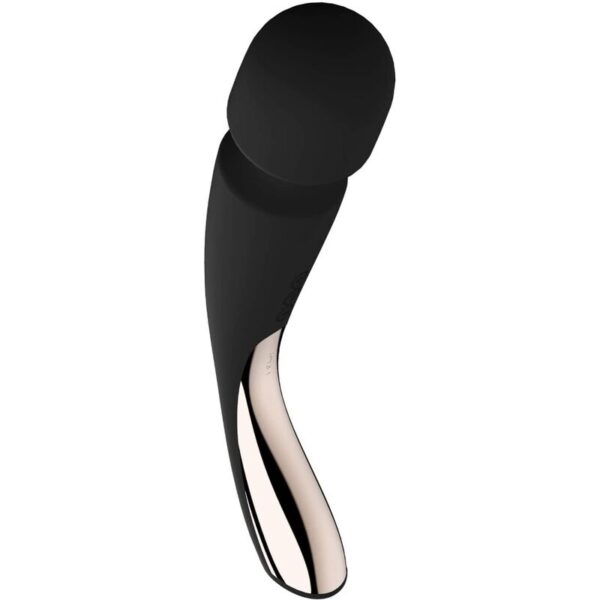 LELO Smart Medium 2 — Wand Massager, Silicone, Black — Clitoral Stimulators — view 5