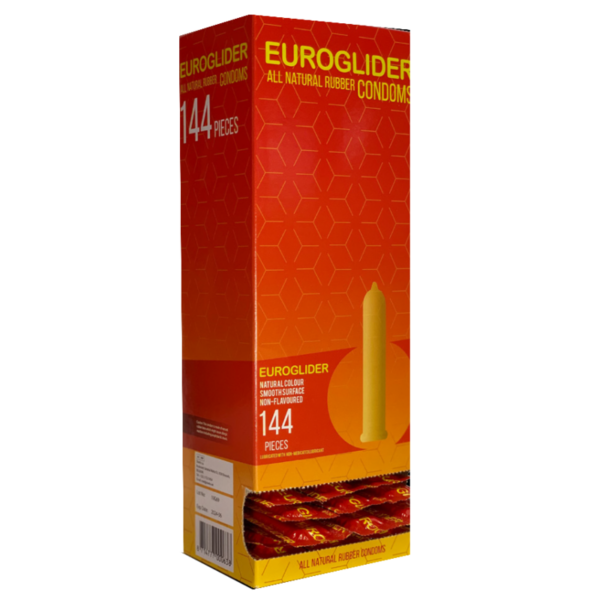 Euroglider — Condoms, 144 Pack — Bulk Condom Packs