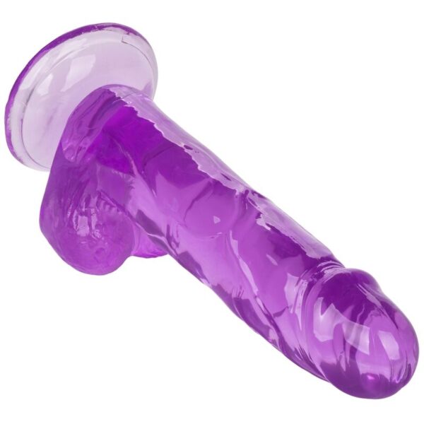 CalExotics Size Queen — Realistic Dildo, 15.3 cm, Purple — Dildos — view 3