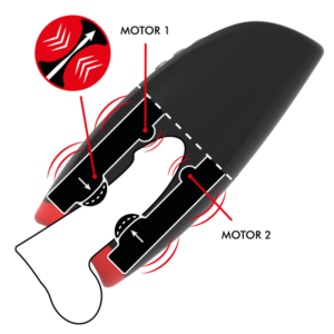 Jamyjob Novax — Vibrating Masturbator, Rechargeable — Automatic Masturbators — view 2