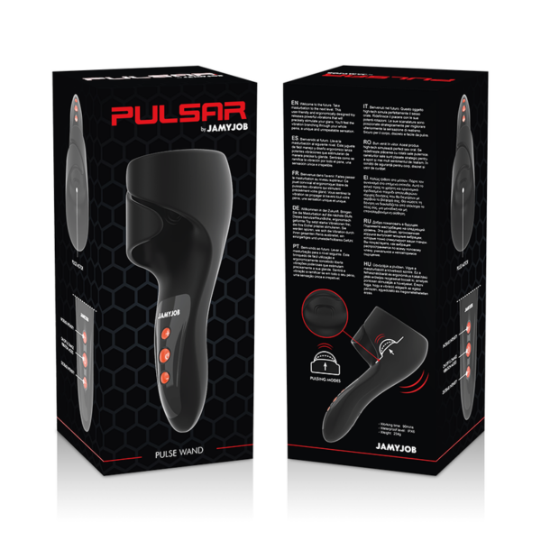 JAMYJOB PULSAR MASTURBADOR CON VIBRACION Y COMPRESIÓN Jamyjob Pulsar — Vibrating Masturbator, Rechargeable — Vibrating Strokers — view 8