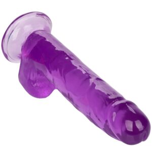 CalExotics Size Queen — Realistic Dildo, 20.3 cm, Purple — Dildos — view 3