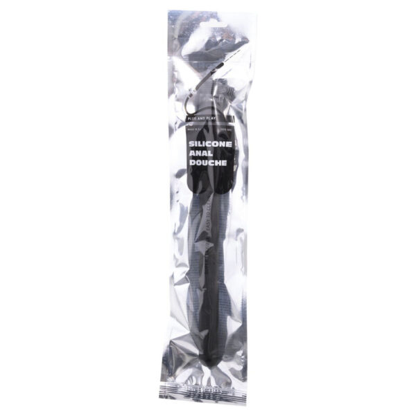 All Black Inflatable Shower — Anal Douche, Silicone — Anal Douches — view 2