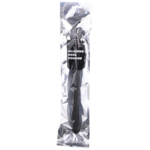 All Black Shower Stopper — Anal Douche, Silicone — view 2
