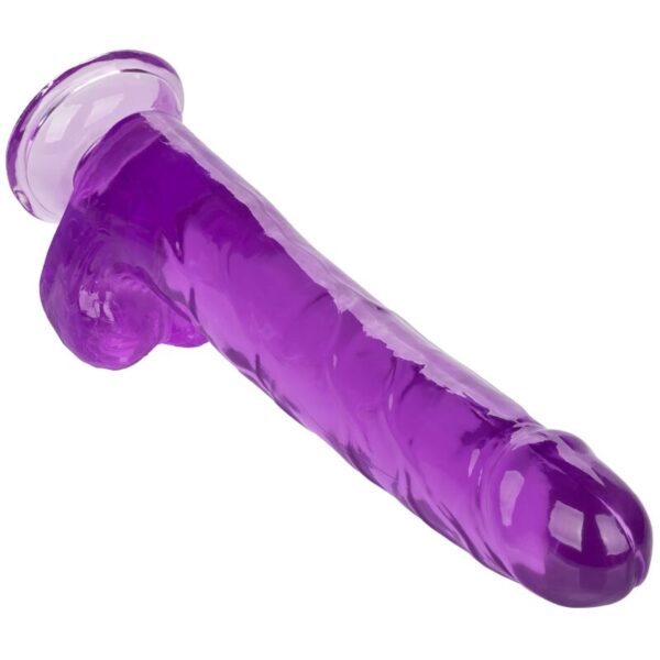 CalExotics Size Queen — Realistic Dildo, 25.5 cm, Purple — Dildos — view 2