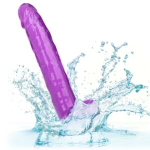 CalExotics Size Queen — Realistic Dildo, 25.5 cm, Purple — Dildos — view 4