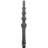 All Black Beaded Shower — Anal Douche, Silicone