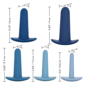 CalExotics They-ology 5-Piece — Anal Training Kit, Silicone — view 3