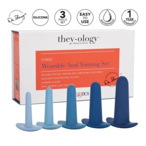 CalExotics They-ology 5-Piece — Anal Training Kit, Silicone