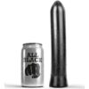 All Black Smooth — Anal Dildo, 22 cm