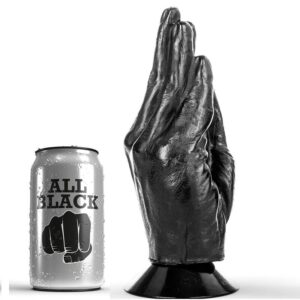 All Black Fisting Hand — Dildo, 21 cm — Anal