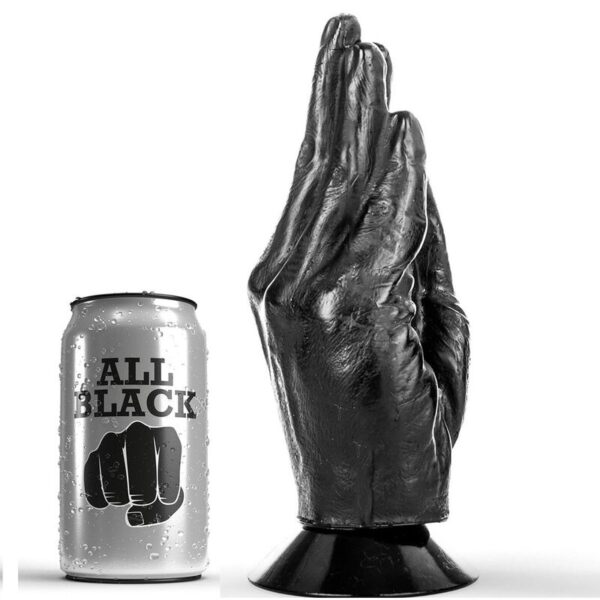 All Black Fisting Hand — Dildo, 21 cm — Anal