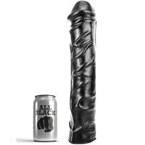 All Black Giant Soft Fisting — Realistic Dildo 31 cm — Anal
