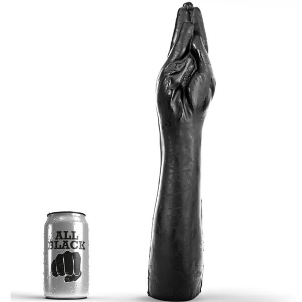 All Black Fist Giant — Fisting Dildo 39 cm — Anal