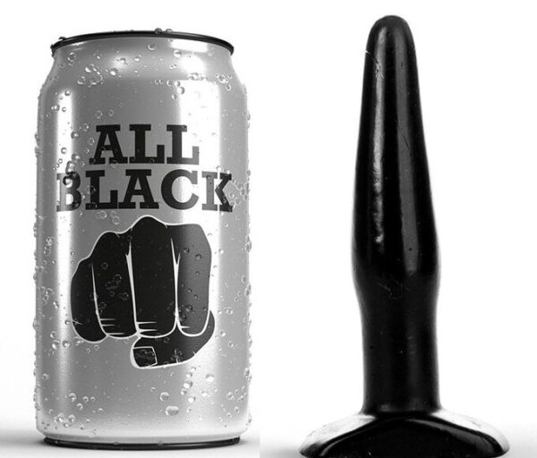 All Black Starter — Butt Plug, 11 cm — Anal