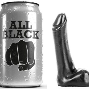 All Black Small — Dildo, 9 cm, Black — Dildos
