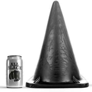 All Black Triangular — Butt Plug, 30 cm — Anal