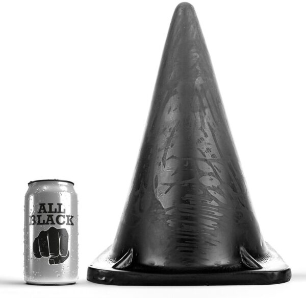 All Black Triangular — Butt Plug, 30 cm — Anal