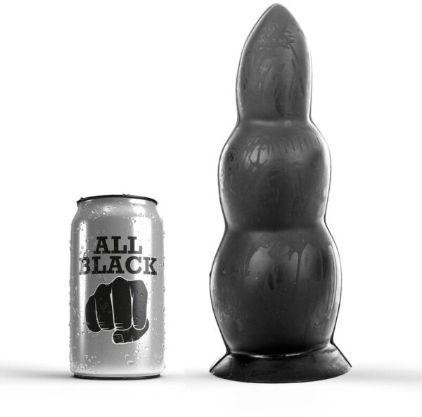 All Black Extreme — Butt Plug, 23 cm