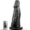 All Black Curved — Realistic Dildo, 27 cm