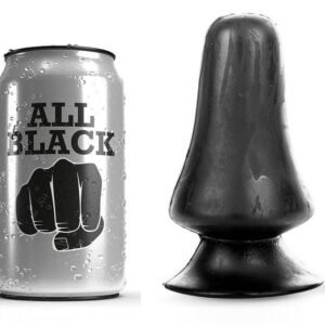 All Black Wide — Butt Plug, 12 cm — Anal